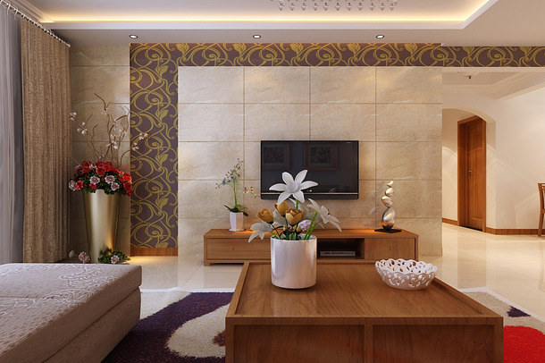 現代中式裝修客廳效果圖2.jpg