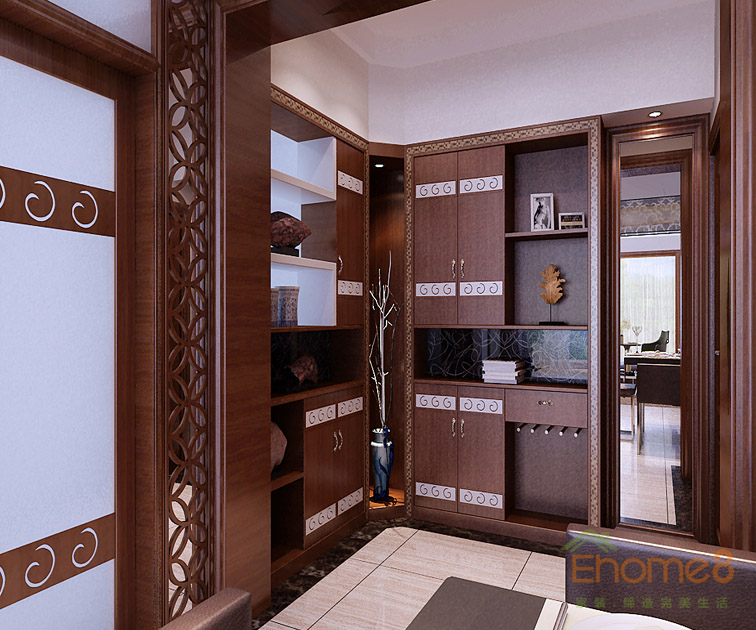 東城印象現代簡約書房裝修效果圖