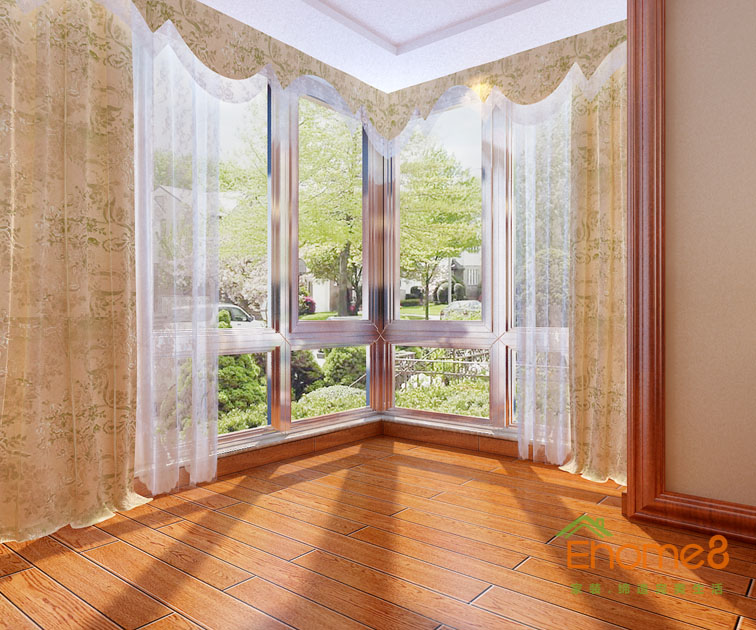 東郡中式風格132平米客廳一角裝修效果圖1416