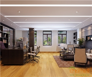 美式簡單舒適老板辦公室裝修效果圖