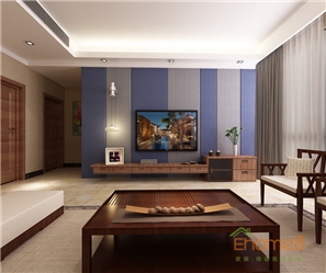 書香園兩房一廳77平米現代簡約風格裝修效果圖