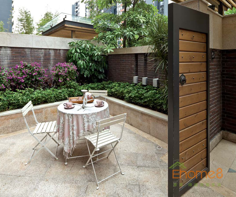 227㎡別墅歐洲花園風(fēng)格入門花園裝修效果圖