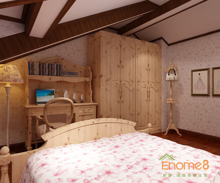 168㎡躍層地中海原木風(fēng)格女兒房裝修效果圖632.jpg