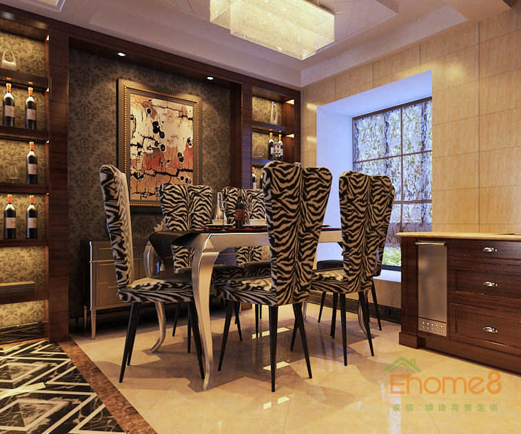 極具現代風格的餐廳裝修效果圖.jpg